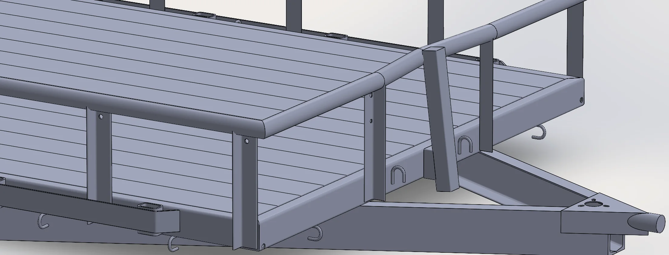 Rocket Transport Trailer CAD